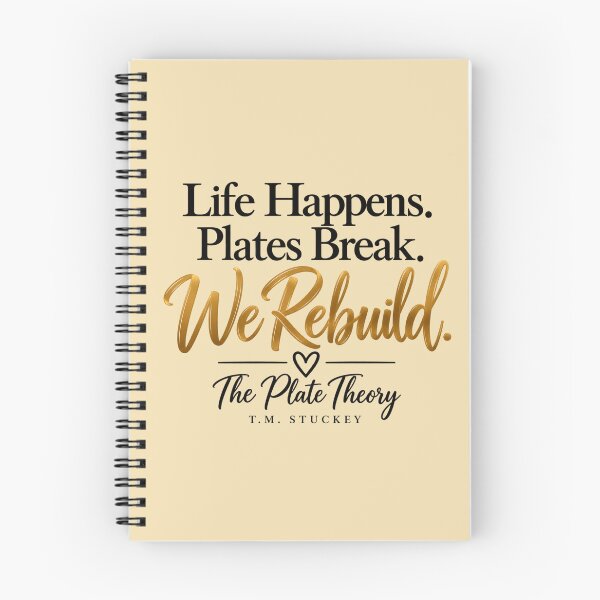 Item preview, The Plate Theory – Life Happens. Plates Break. We Rebuild. designed and sold by TMS-Designs.