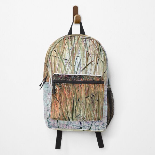 Item preview, Whispy Willows - Vibrant Wetland Reed Landscape designed and sold by born30.
