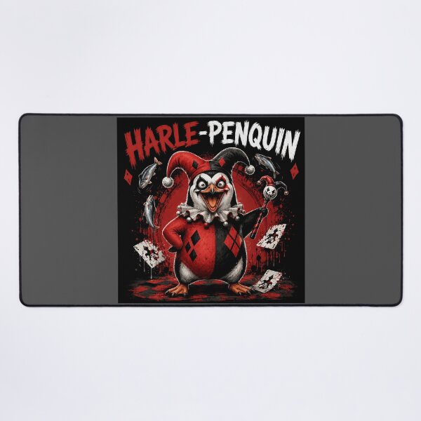 Item preview, Harle-Penquin Funny Penguin Jester Pun designed and sold by Hornace88studio.