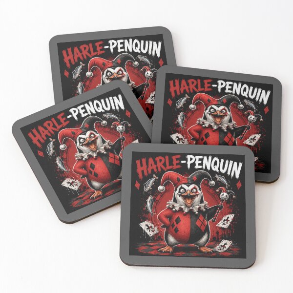 Item preview, Harle-Penquin Funny Penguin Jester Pun designed and sold by Hornace88studio.
