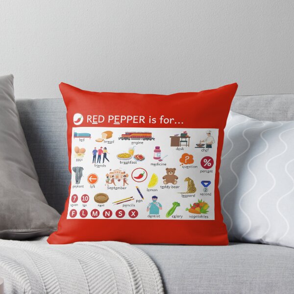 Item preview, RED PEPPER is for... Picture Dictionary designed and sold by ColorVowel.