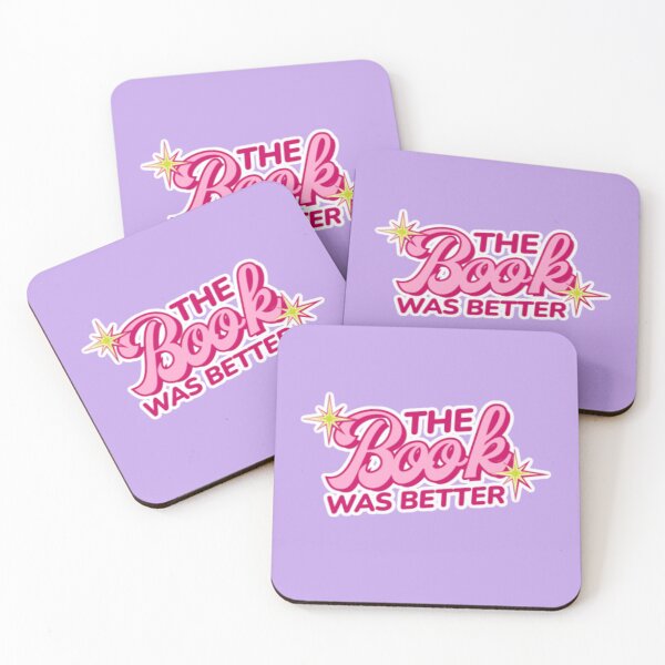 Item preview, The Book Was Better – Retro Book Lover Quote designed and sold by BigfeetLittlepaws.