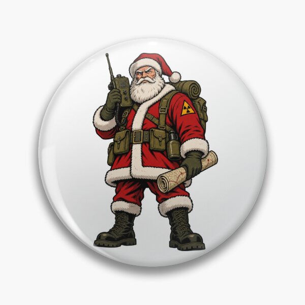 Item preview, Atomic Santa Field Command designed and sold by IllustrifyArts.