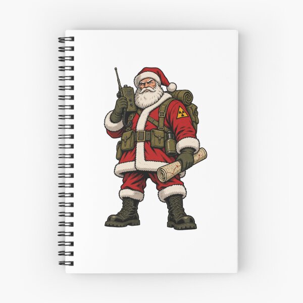 Item preview, Atomic Santa Field Command designed and sold by IllustrifyArts.