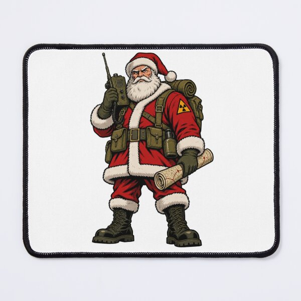 Item preview, Atomic Santa Field Command designed and sold by IllustrifyArts.