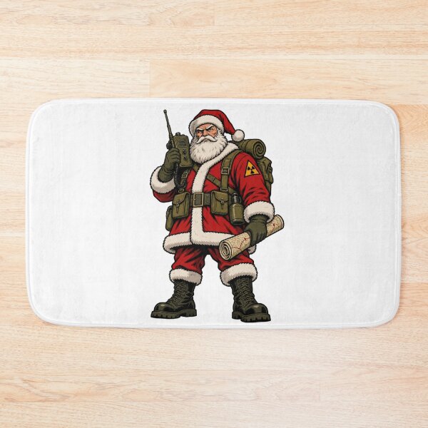 Item preview, Atomic Santa Field Command designed and sold by IllustrifyArts.