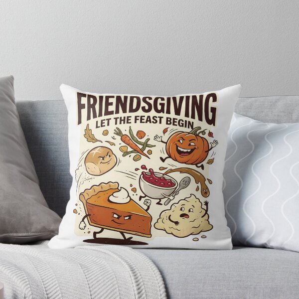 Item preview, Friendsgiving Let The Feast Begin Vintage Thanksgiving designed and sold by VibranPalette.