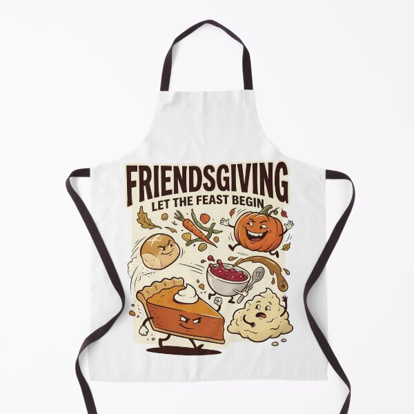 Item preview, Friendsgiving Let The Feast Begin Vintage Thanksgiving designed and sold by VibranPalette.