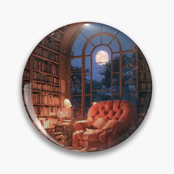 Item preview, Books & Moonlight designed and sold by bubblyrainbow.