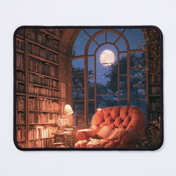 Item preview, Books & Moonlight designed and sold by bubblyrainbow.