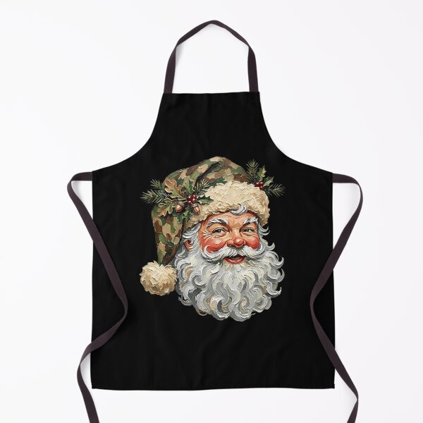Item preview, Vintage Camo Santa Face Camouflage Christmas Xmas Camo Retro designed and sold by PAROSSA.