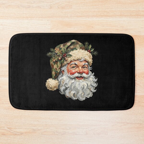Item preview, Vintage Camo Santa Face Camouflage Christmas Xmas Camo Retro designed and sold by PAROSSA.