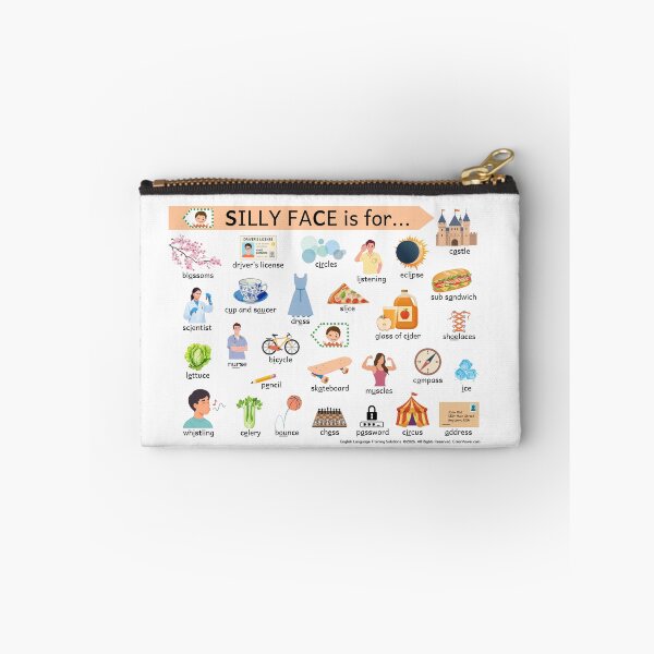 Item preview, SILLY FACE is for...  Picture Dictionary designed and sold by ColorVowel.