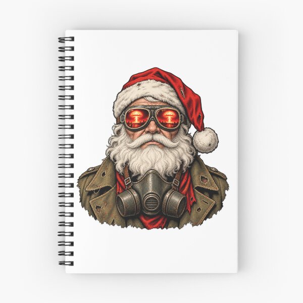 Item preview, Silent Night Fallout Watch Santa designed and sold by IllustrifyArts.