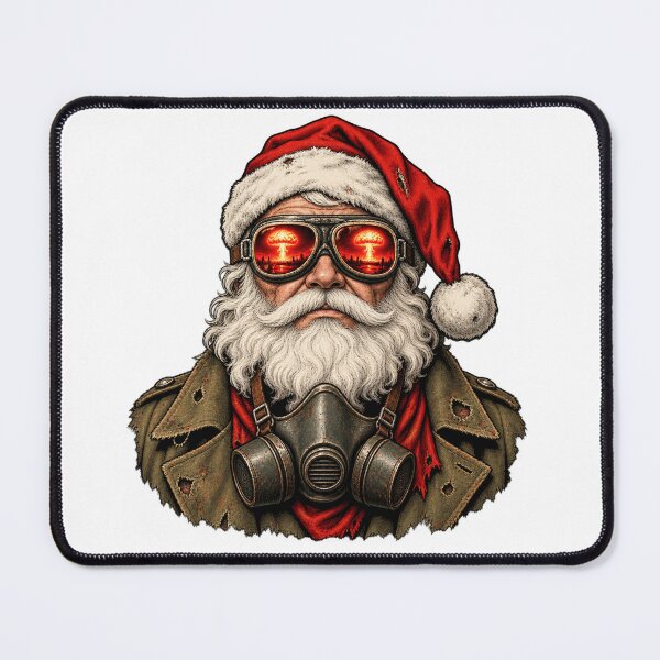 Item preview, Silent Night Fallout Watch Santa designed and sold by IllustrifyArts.