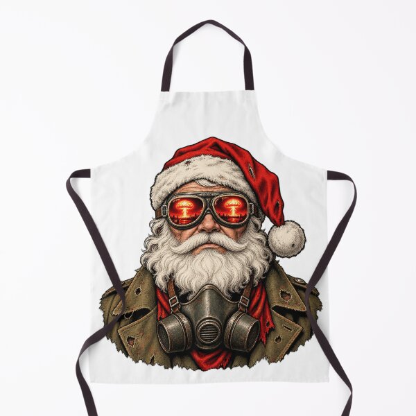 Item preview, Silent Night Fallout Watch Santa designed and sold by IllustrifyArts.