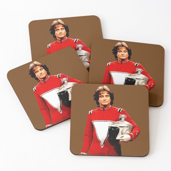 Item preview, Mork from Ork with Space Helmet | Robin Williams designed and sold by YuckyCat.