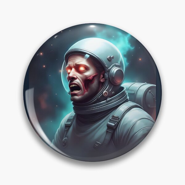 Item preview, Retro Space Horror Zombie Astronaut  designed and sold by soin10s-designs.