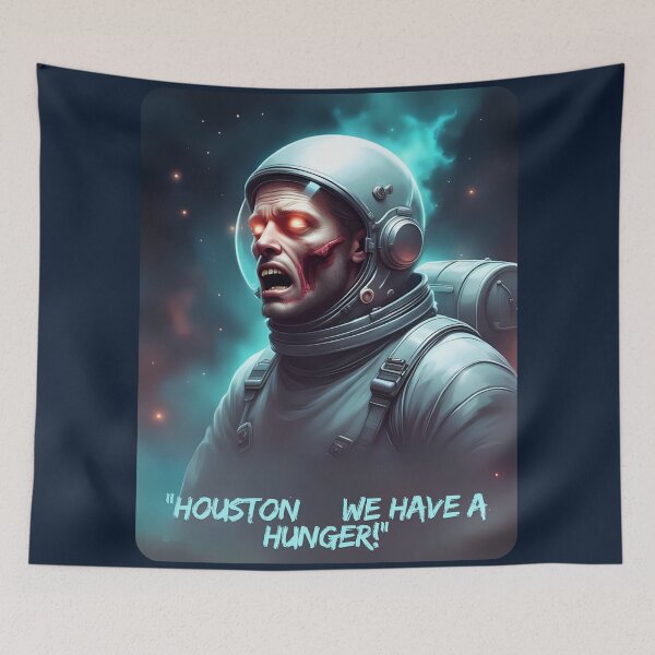Item preview, Retro Space Horror Zombie Astronaut  designed and sold by soin10s-designs.