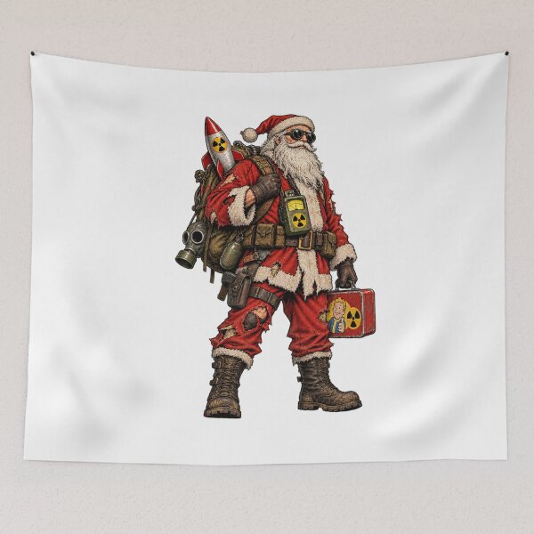 Item preview, Wasteland Santa Supply Run designed and sold by IllustrifyArts.