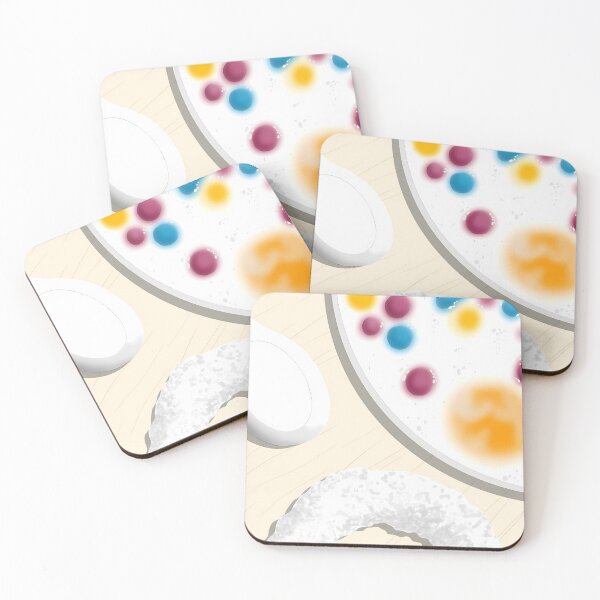 Item preview, Cute Colorful Thai Dessert Bua Loy Rice Balls designed and sold by apalnav.