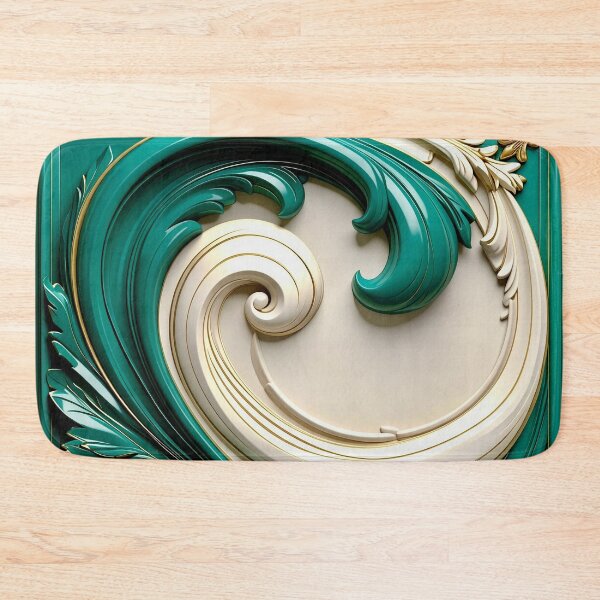 Item preview, Sculptural Jade with Gold Enamel designed and sold by Vicky Brago-Mitchell®.