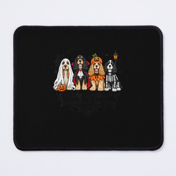 Item preview, Cocker Spaniels Because People are Creepy Halloween Dog designed and sold by MatherFisher.