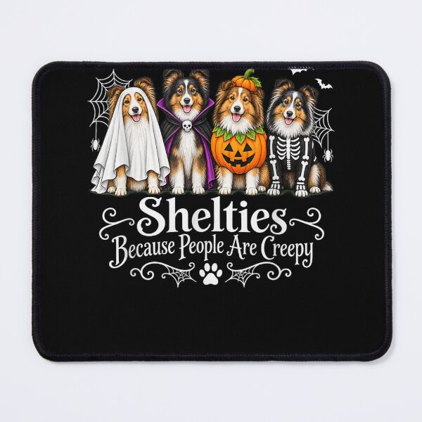 Item preview, Shelties Because People are Creepy Halloween Dogs Costume designed and sold by leevekaArt.