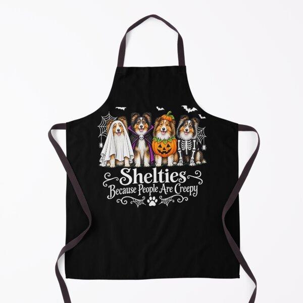 Item preview, Shelties Because People are Creepy Halloween Dogs Costume designed and sold by leevekaArt.