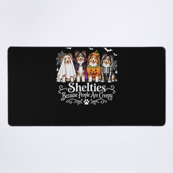 Item preview, Shelties Because People are Creepy Halloween Dogs Costume designed and sold by leevekaArt.
