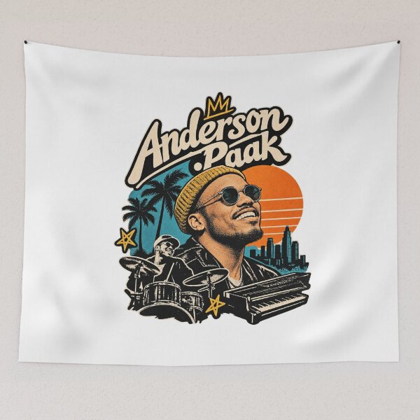 Item preview, Anderson .Paak Vintage Music Art - California Soul Graphic designed and sold by VYBEHAUS.