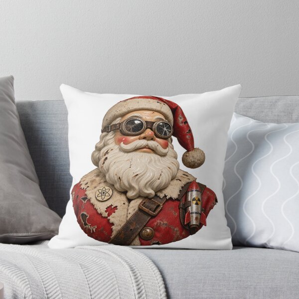 Item preview, Fallout Santa With Cracked Goggles And Rocket Harness designed and sold by IllustrifyArts.