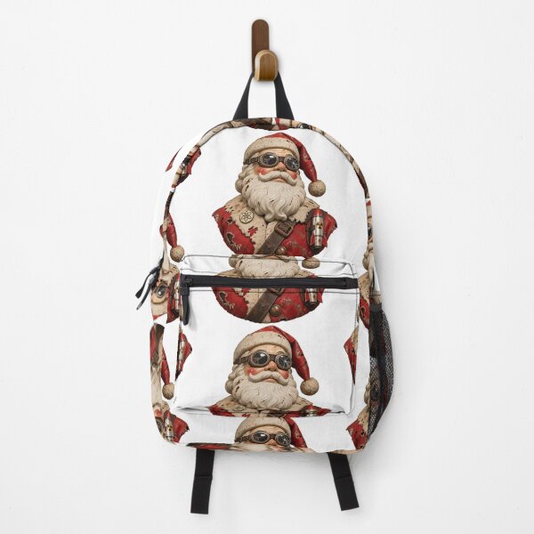 Item preview, Fallout Santa With Cracked Goggles And Rocket Harness designed and sold by IllustrifyArts.