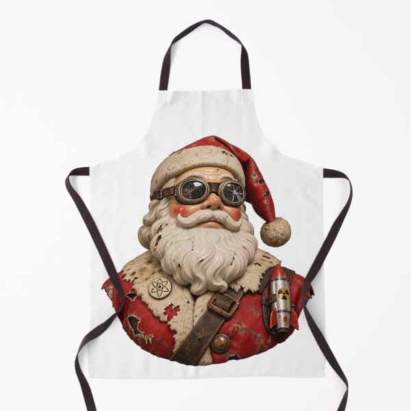 Item preview, Fallout Santa With Cracked Goggles And Rocket Harness designed and sold by IllustrifyArts.