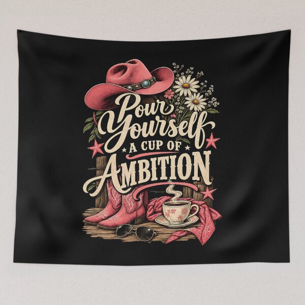 Item preview, Pour Yourself A Cup Of Ambition Shirt Pour Yourself A Cup designed and sold by PAROSSA.