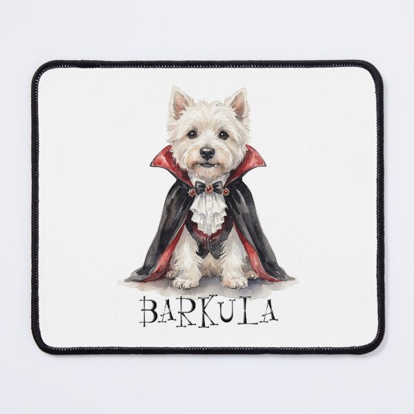 Item preview, Barkula - the Westie Vampire designed and sold by WestieMDR.