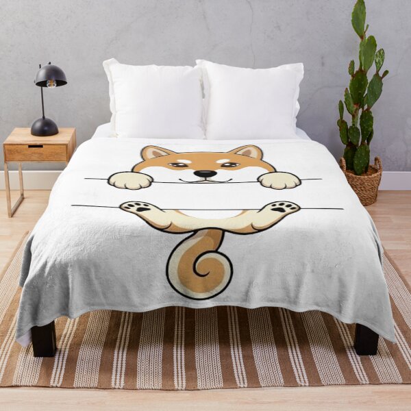 Item preview, Cute Peeking Shiba Inu Split Monogram designed and sold by PetalsPaws.