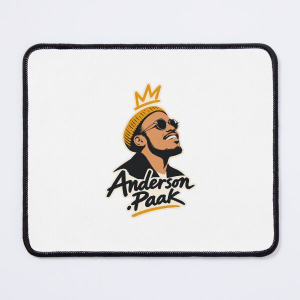 Item preview, Anderson Paak Silhouette - Funk & R&B Music Graphic designed and sold by VYBEHAUS.