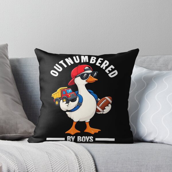 Item preview, Outnumbered by Boys Duck Cute Graphic Boy Mom Gift designed and sold by Teetreasure2.