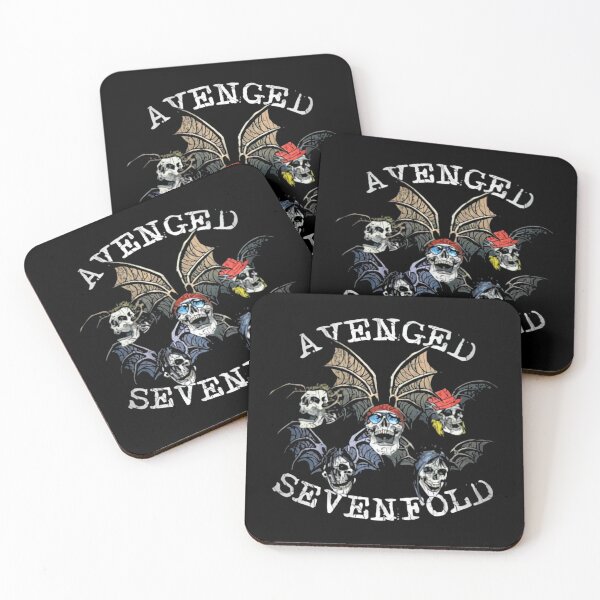 Item preview, Avenged Avanged The Sevenfold VL8 designed and sold by QuirkNestArt.