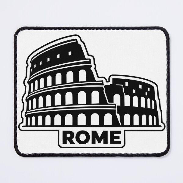 Item preview, Rome Colosseum Landmark Silhouette Souvenir Design designed and sold by Kenzie & Co.