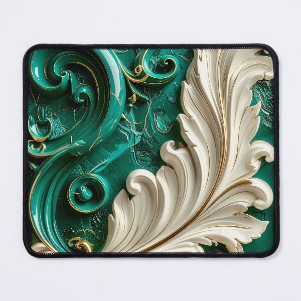 Item preview, Sculptural Jade with Gold Enamel designed and sold by Vicky Brago-Mitchell®.