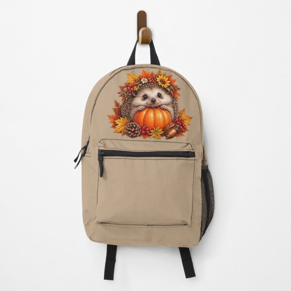 Item preview, Cozy Hedgehog Pumpkin Fall Autumn designed and sold by DrAsmaaMohamed.