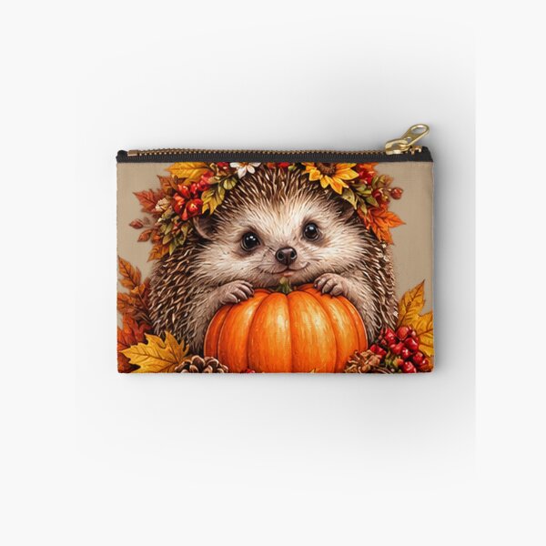 Item preview, Cozy Hedgehog Pumpkin Fall Autumn designed and sold by DrAsmaaMohamed.