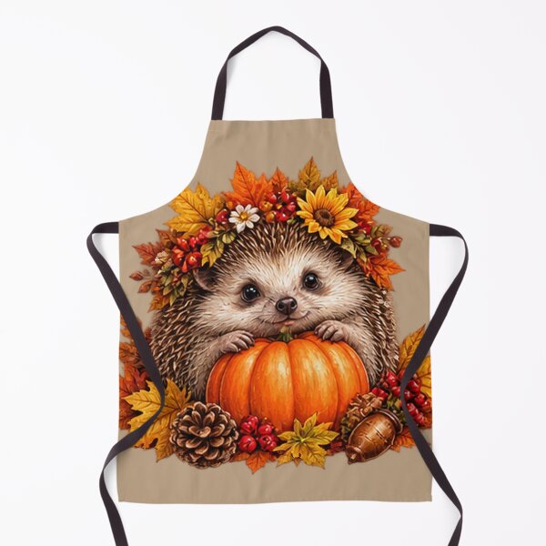 Item preview, Cozy Hedgehog Pumpkin Fall Autumn designed and sold by DrAsmaaMohamed.
