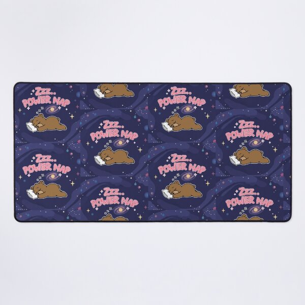 Item preview, Zzz Power Nap Sleeping Bear Kawaii Cartoon designed and sold by Taridesign.