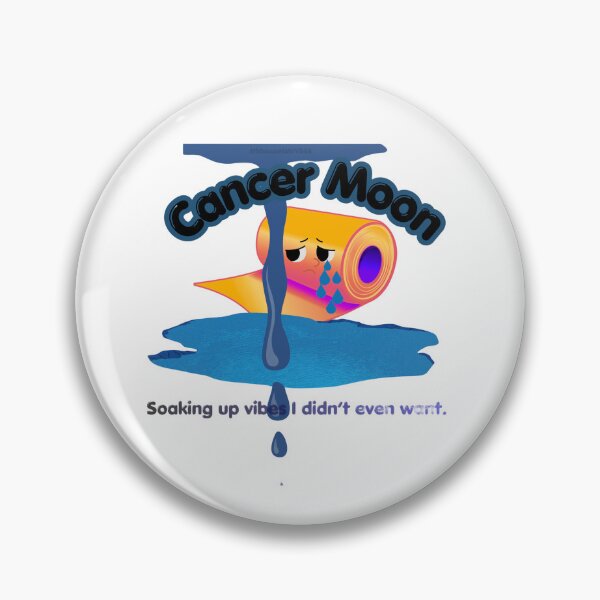 Item preview, Cancer Moon Absorbing Feelings Meme Artwork designed and sold by 5thhouseNMVVS48.