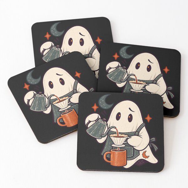 Item preview, Night Shift Barista – Coffee Ghost designed and sold by krustybel.