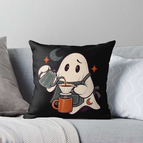 Item preview, Night Shift Barista – Coffee Ghost designed and sold by krustybel.