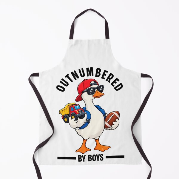 Item preview, Outnumbered by Boys Duck Cute Graphic Boy Mom Gift designed and sold by Teetreasure2.